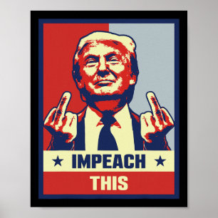 Póster El Partido Republicano Conservador, Pro Donald Tru