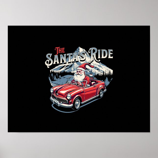 Póster El paseo del Santa. (Frente)