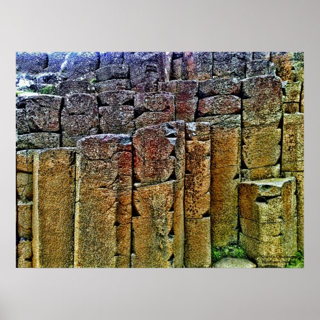 Póster El paso elevado del gigante Irlanda del Norte (Frente)