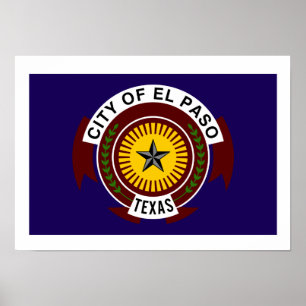 Póster El Paso, Texas