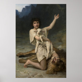 Póster El pastor David triunfante