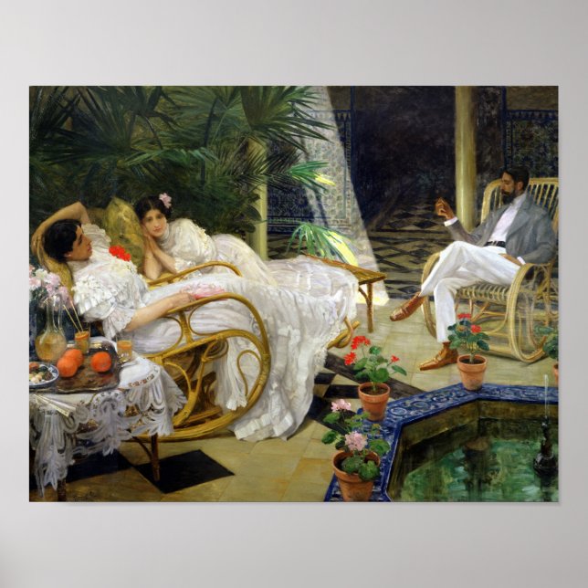 Póster El patio (Frente)