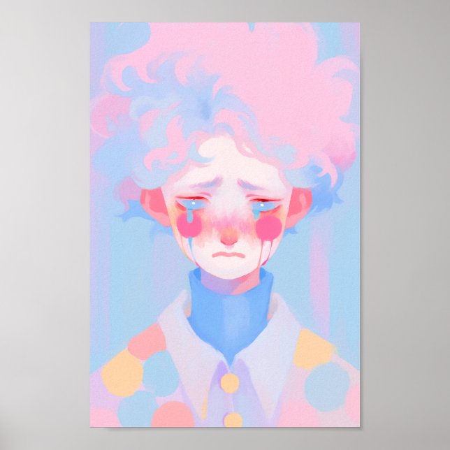 Póster El Payaso Llorante (Frente)