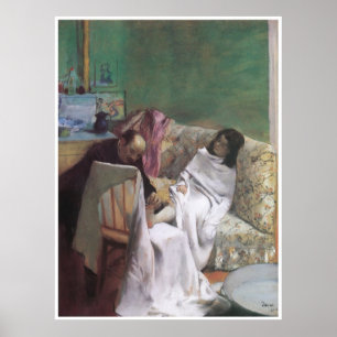 Póster El Pedicure, 1873 - Edgar Degas