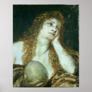 Póster El Penitent Maria Magdalena, 1873