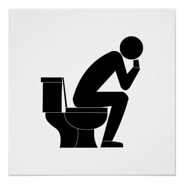 Póster El pensador (Anverso)