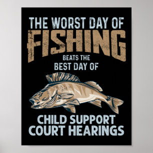 Póster El Peor Día de Pesca Supera la Corte de Pensión Al