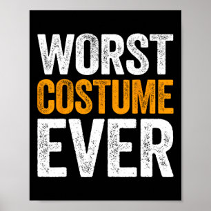 Póster El peor disfraz de Halloween