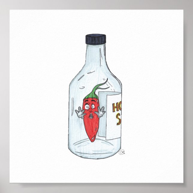 Póster El Pepperz, atrapado, impreso (Frente)