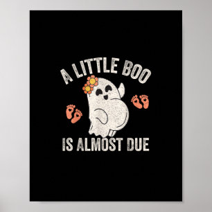 Póster El Pequeño Boo Casi Se Debe Al Embarazo De Hallowe