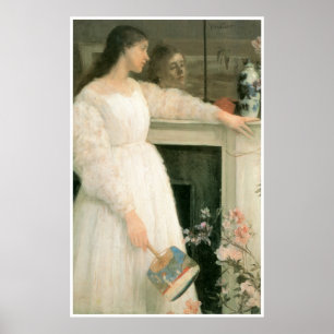Póster El pequeño chica blanco: Sinfonía en No2 blanco.