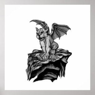 Póster El pequeño Golem Gargoyle