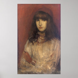 Póster El pequeño guante rojo