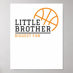 Póster El pequeño hermano mayor fanático del baloncesto
