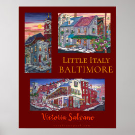 Póster El pequeño poster de Baltimore en Italia