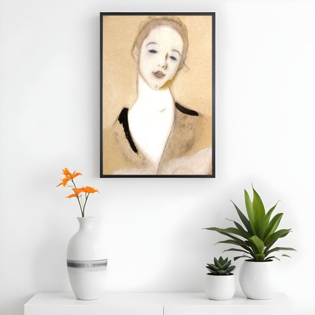 Póster El pequeño sirviente, Helene Schjerfbeck (Subido por el creador)