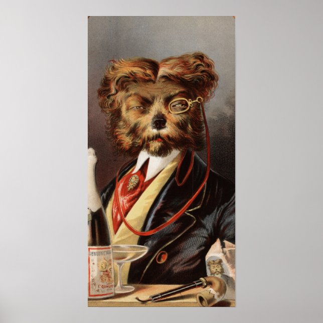 Póster El perro de la clase alta (Frente)