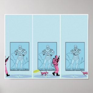 Póster El perro del museo Farts