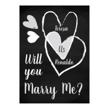 El personalizado Chalk Corre "¿Mientras Te Casas C