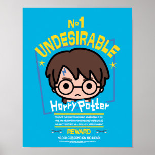 Póster El personalizado Harry Potter Quería Gráfico Poste