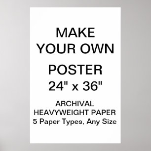 Póster El personalizado personalizó 24"" el poster de