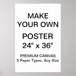 Póster El personalizado personalizó 24"" poster superior