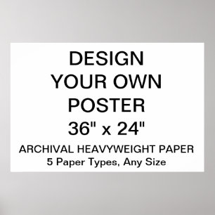 Póster El personalizado personalizó 36"" el poster de