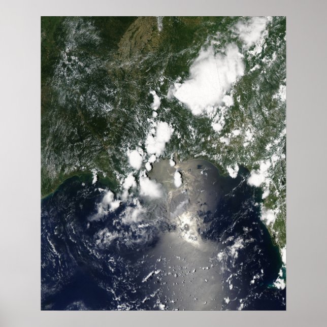 Póster El petróleo se extiende por el noreste (Frente)