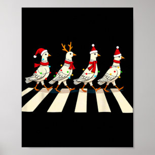 Póster El pichón cruza las navidades de la carretera