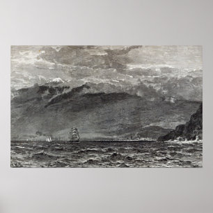 Póster El pico de Tenerife, Sante Cruz