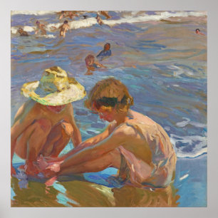 Póster El Pie Herido, Joachin Sorolla
