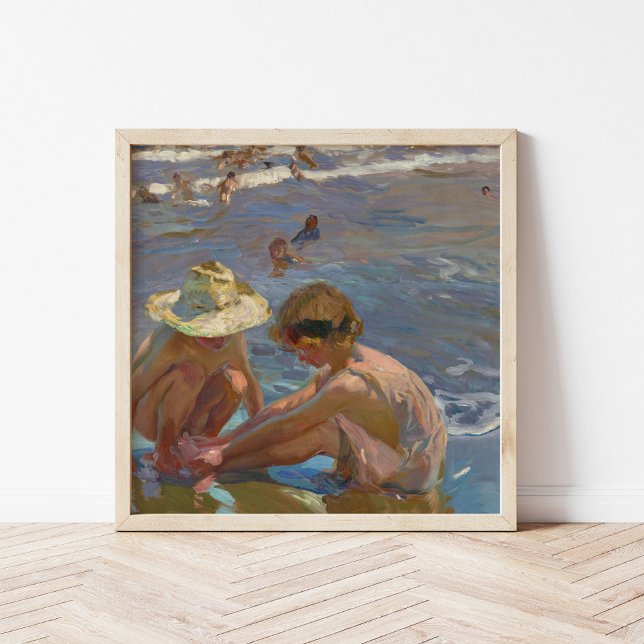 Póster El pie herido | Joaquín Sorolla (Subido por el creador)