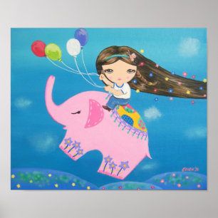 Póster El piloto elefante