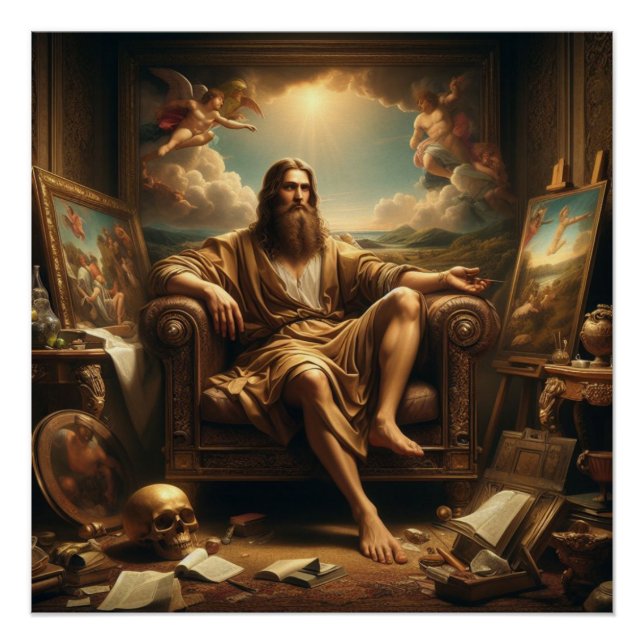 Póster El pintor (Anverso)