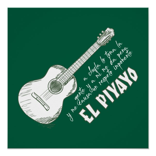 Póster El Piyayo (Anverso)