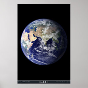 Póster El planeta azul