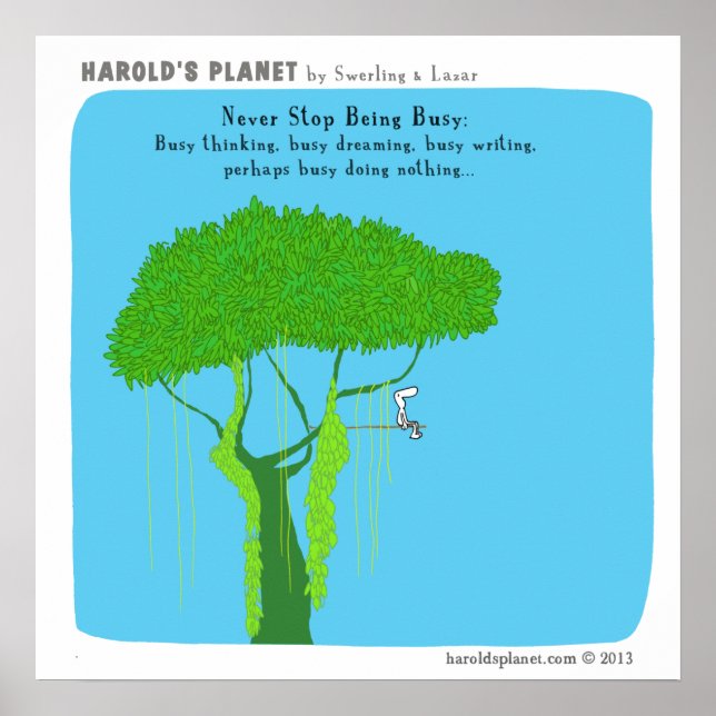 Póster El planeta de HP5015 Harold (Frente)