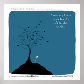Póster El planeta de HP5017 Harold