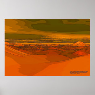 Póster El planeta rojo