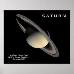 Póster El planeta Saturn