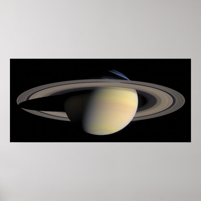 Póster El planeta Saturno de Cassini Orbiter (Frente)