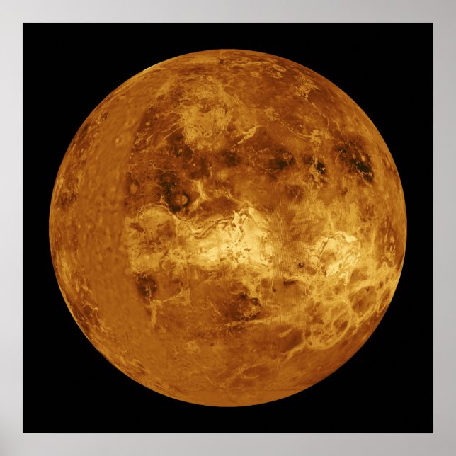 Póster El planeta Venus (Frente)