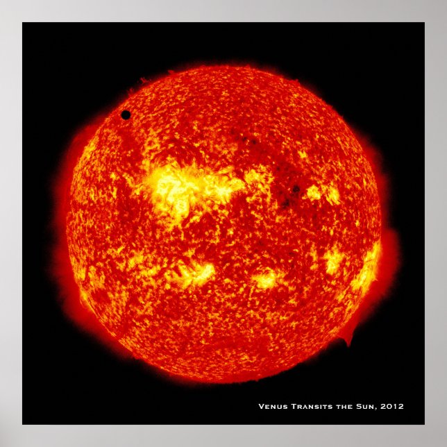Póster El planeta Venus traslada el sol, Hi-Res (Frente)