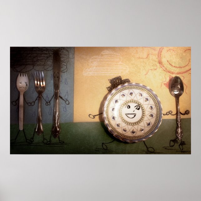 Póster El plato salió con la cuchara (Frente)