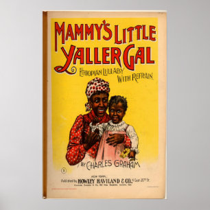 Póster El poco yaller galón de la mami