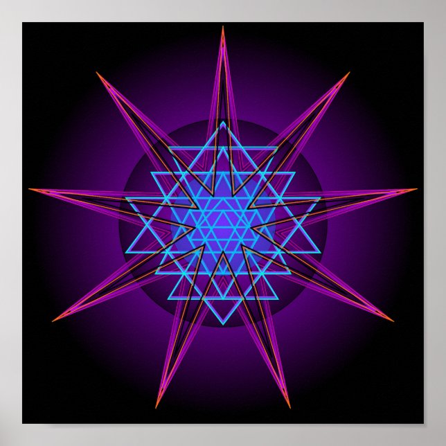 Póster El poder celeste (Frente)