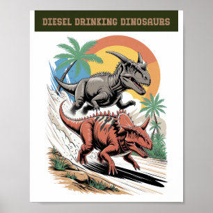 Póster El poder del diésel