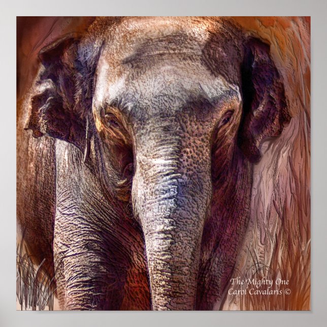 Póster El poderoso Poster de arte/imprenta (Frente)