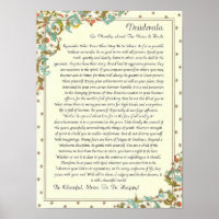 El poema de Desiderata de Max Ehrmann