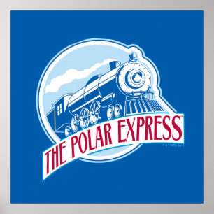 Póster El Polar Express Tarjeta de tren